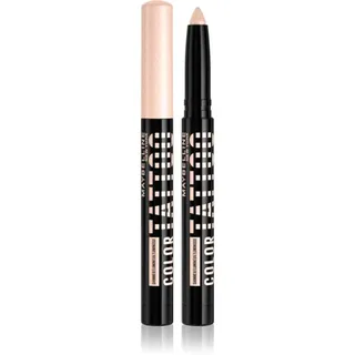 Maybelline NEW YORK Color Tattoo 24 HR Lidschatten und Augenstift Farbton 10 I am Shining 1.4 g