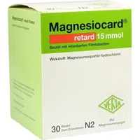Verla-Pharm Arzneimittel GmbH & Co. KG Magnesiocard retard 15 mmol Beutel m.ret.Filmtabl. 30 St