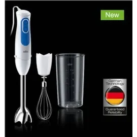 Braun MultiQuick 3 MQ 3005 Cream Stabmixer weiß/blau