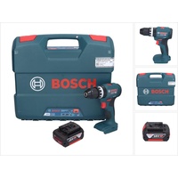Bosch Professional, Bohrmaschine + Akkuschrauber, Bosch GSB 18V-45 Professional Akku Schlagbohrschrauber 18 V 45 Nm Brushless + 1x Akku 5,0 Ah +