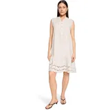 Cartoon Druckkleid Kurz Beige 38