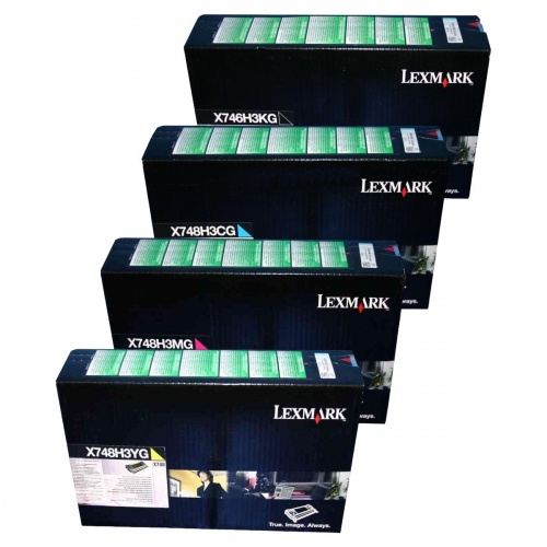 Lexmark X748 Corporate Toner Cartridge CMYK