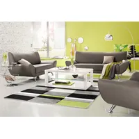 Home Affaire Polstergarnitur HOME AFFAIRE "Saltare elegant & komfortabel,, 3-2-1, bequem, Designfuß", grau, H:78cm T:82cm, Sitzmöbel-Sets