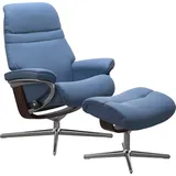 Stressless Stressless® Relaxsessel »Sunrise«, mit Cross Base, Größe S, M & L, Holzakzent Braun