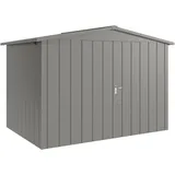 hörmann stauraumsysteme Juno Gerätehaus 3,10 x 2,14 m Grau
