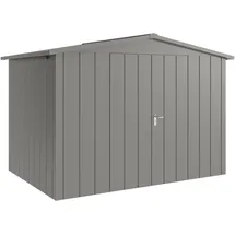 hörmann stauraumsysteme Juno Gerätehaus 3,10 x 2,14 m Grau