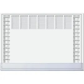 Sigel Schreibtischunterlage Protect weiß 40 Blatt