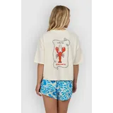 Salty Crew Shellbrate Skimmer T-Shirt off white M