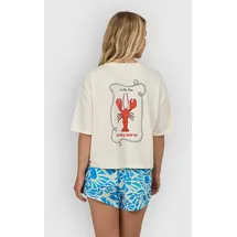 Salty Crew Shellbrate Skimmer T-Shirt off white M