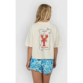 Salty Crew Shellbrate Skimmer T-Shirt off white M