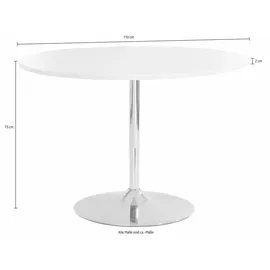 OTTO home Trompet Ø 110 cm weiß