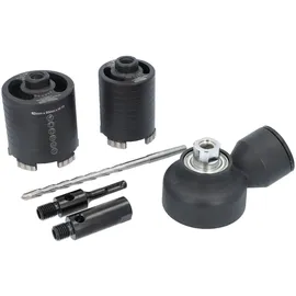 Btec Diamant Dosensenker / Ø 82 mm mit Absaugung im Set