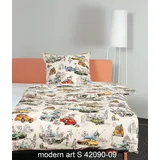 JANINE Modern Art S 42090, Bunt, 135 x 200 + 80 x 80 cm