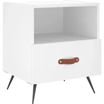 vidaXL Nachtschrank 40 x 35 x 47,5 cm Weiß