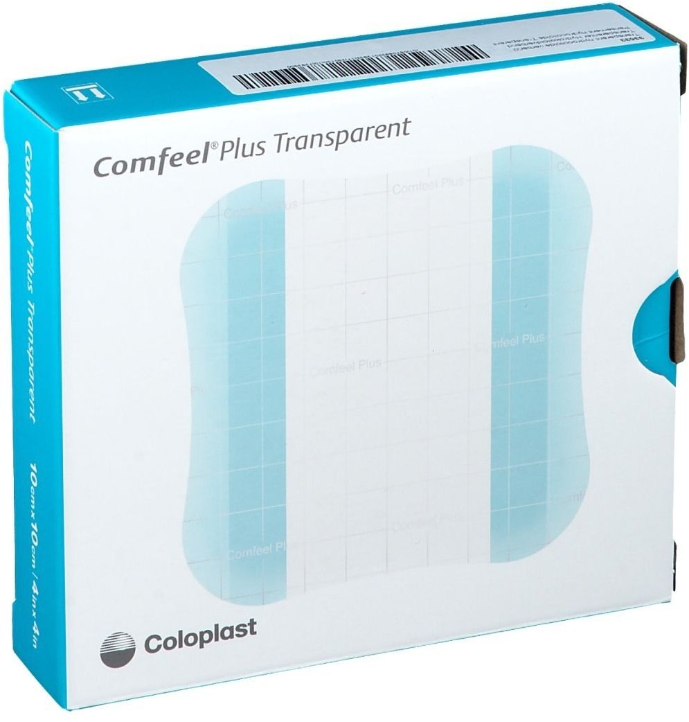 Coloplast Comfeel® Plus Transparenter Hydrokolloid-Verband 10x10 cm 3533