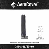 AeroCover Schirmhülle Ø 3,5 m H250 x 55/60 cm Polyester Grau