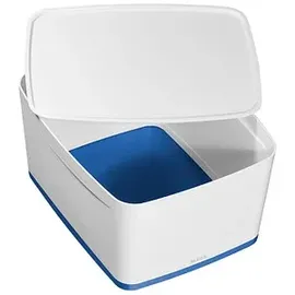 Leitz MyBox Aufbewahrungsbox 38,5 x 31,8 x 19,8 cm 1-tlg. blau/weiß