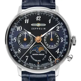 Zeppelin LZ129 Hindenburg Leder 36 mm 7037-3
