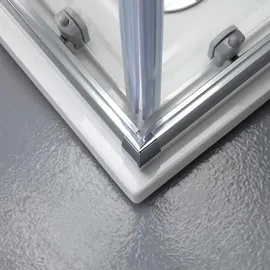 Kiamami Valentina Quadratische Klarglas Duschkabine 90x90 Giada