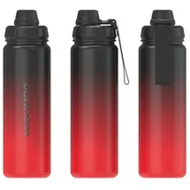 Coocazoo Edelstahl Trinkflasche Gradient Red 0,7 l