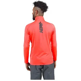 Rossignol New Hero Classique Fleece Mit Halbem Reißverschluss - Neon Red - S