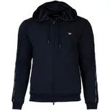 Emporio Armani Basic Terry Sweatjacke Herren Blau M