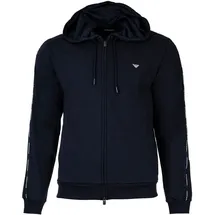 Emporio Armani Basic Terry Sweatjacke Herren Blau M