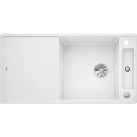 Blanco Axia III XL 6 S weiß + InFino + Holzschneidbrett