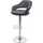 MCW Barhocker F16 45 x 45 x 100 cm Grau/Schwarz