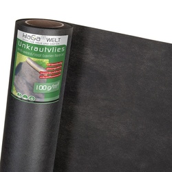 HaGa Unkrautvlies UNKRAUTVLIES 100g/m2 1,6m x 50m Gartenvlies, Gartenvlies, Trennvlies, Mulchvlies 5000 cm