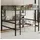 stilvora Hochbett 140 x 200 cm Metall schwarz