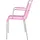 Fiam Mya Spaghetti Stapelsessel 57 x 52 x 85 cm pink
