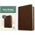 Tyndale House Publishers NLT Compact Bible, Filament Enabled (Leatherlike, Rustic Brown Cross, Red Letter)