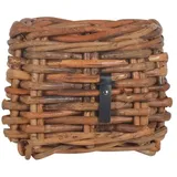 A2Living Rattan Korb MINI Eckig Niedrig 27x24 | Gr.: onesize