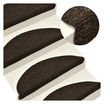 vidaXL Stufenmatte 65 x 21 cm Dunkelbraun