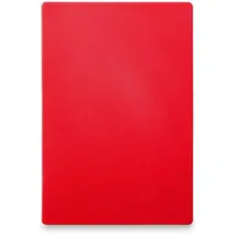 HENDI Schneidebrett Kunststoff 1 600 x 400 x 18 mm Rot