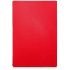HENDI Schneidebrett Kunststoff 1 600 x 400 x 18 mm Rot