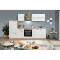 Respekta Küchenzeile 270 cm weiß