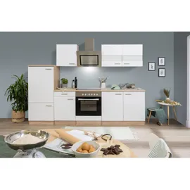 Respekta Küchenzeile 270 cm weiß