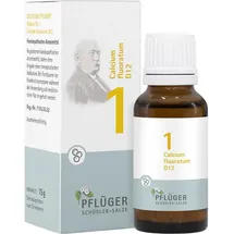 Homöopathisches Laboratorium Alexander Pflüger GmbH & Co. KG Biochemie Pflüger 1 Calcium fluoratum D12