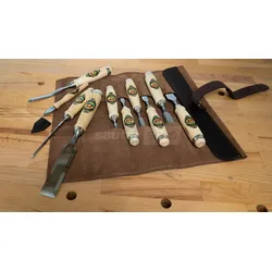 KIRSCHEN Handwerkzeug-Set "DELUXE" in Ledertasche