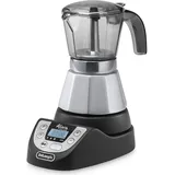 De'Longhi Alicia Plus 4 Tassen Schwarz/Silber