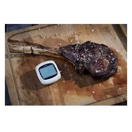 herqs Grillthermometer 13,8 cm Kunststoff weiß