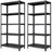 Albatros Schwerlastregal Metall 180x90x40 cm schwarz 5 verstellbare Ablagen