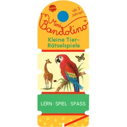 Mini Bandolino. Kleine Tier-Rätselspiele - Lernspiel mit Lösungskontrolle für Kinder ab 3 Jahren