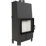 Kamineinsatz mit Wassermantel KRATKI LUCY 12 kW Durchmesser 200 Set