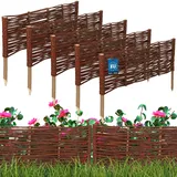 KOTARBAU Zaun-Set 60 x 20 cm Mehrfarbig/Weide