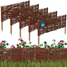 KOTARBAU Zaun-Set 60 x 20 cm Mehrfarbig/Weide