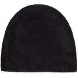 Marie Lund Strickmütze Schwarz 55-60