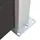 vidaXL Zaunelement WPC 95 x 180 cm Schwarz